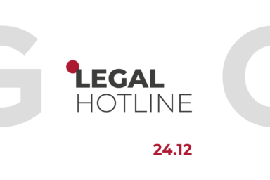 LEGAL HOTLINE 24.12.2020
