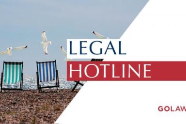 Legislative news digest: LEGAL HOTLINE 09.08.2018