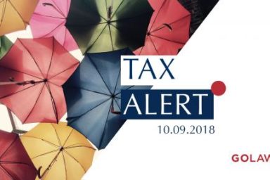 TAX ALERT 10.09.2018