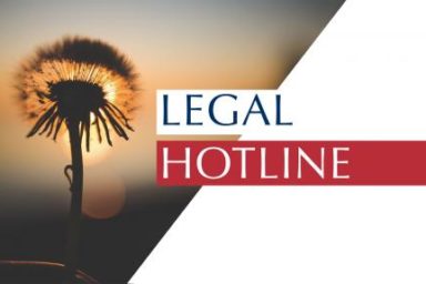 LEGAL HOTLINE 06.07.2017