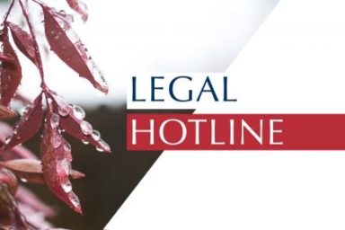 LEGAL HOTLINE 26.10.2018