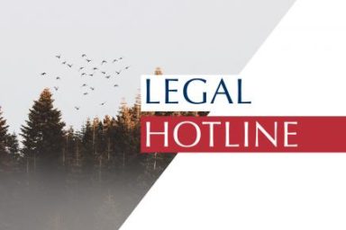 LEGAL HOTLINE 22.11.2018