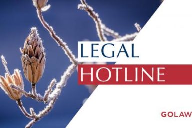 Legislative news digest: LEGAL HOTLINE 06.12.2018