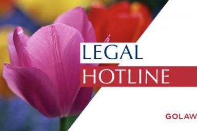 Legislative news digest: LEGAL HOTLINE 07.03.2019