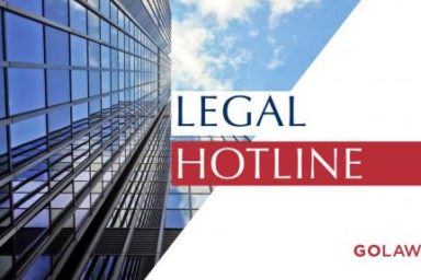 Legislative news digest: LEGAL HOTLINE 11.04.2019