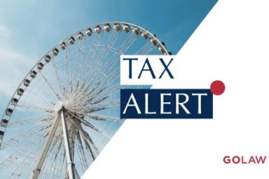 TAX ALERT 27.08.2019