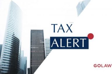 TAX ALERT 01.10.2019
