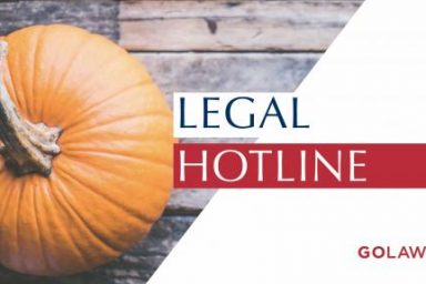 LEGAL HOTLINE 31.10.2019