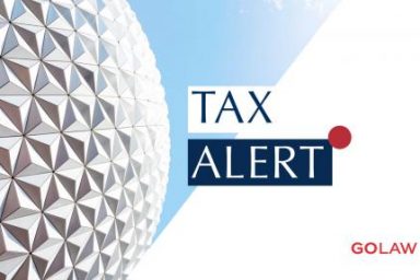 TAX ALERT 10.12.2019