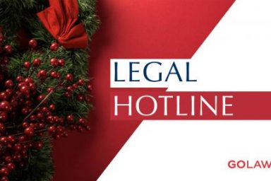 LEGAL HOTLINE 19.12.2019