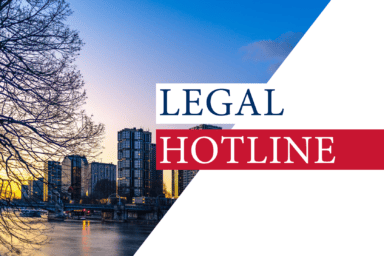 LEGAL HOTLINE 25.09.2020