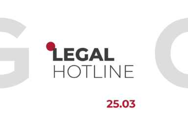 LEGAL HOTLINE 25.03.2021