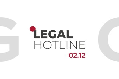 LEGAL HOTLINE 02.12.2021