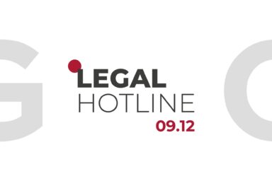 LEGAL HOTLINE 09.12.2021