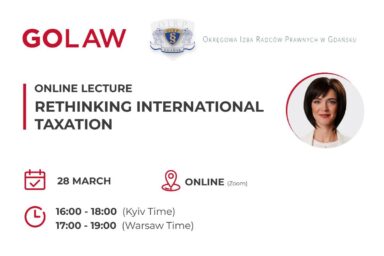 Rethinking international taxation | Online lecture 🔥 🔥 🔥