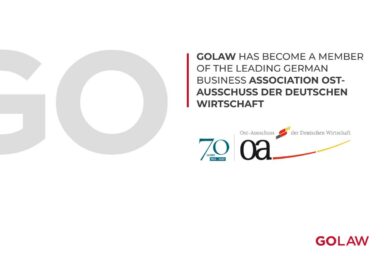 GOLAW has become a member of the leading German business association Ost-Ausschuss der Deutschen Wirtschaft