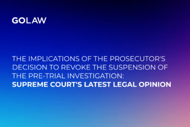 The implications of the prosecutor’s decision to revoke the suspension of the pre-trial investigation: Supreme Court’s latest legal opinion