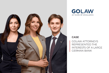 GOLAW attorneys represented the interests of one of the largest banks in Germany in the Supreme Court