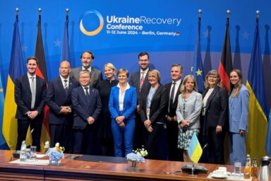 In Berlin, leading export credit agencies (ECAs) signed a Memorandum of Support for the Ukrainian economy￼