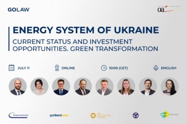Energy System of Ukraine: Current Status and Investment Opportunities. Green Transformation￼