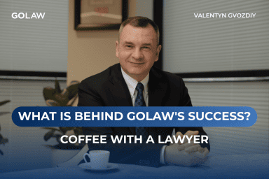 GOLAW, clients and legal business: a frank conversation with Valentyn Gvozdiy